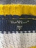 Velvet Heart 100% Acrylic Color Block Yellow Pullover Sweater Size M - photo 7