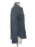 Paige Plaid Blue Long Sleeve Button-Down Shirt Size S - photo 4