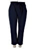 Hanna Nikole Solid Blue Casual Pants Size 20W - photo 1