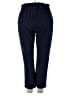 Hanna Nikole Solid Blue Casual Pants Size 20W - photo 2