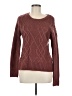 Pink Rose 100% Acrylic Burgundy Pullover Sweater Size M - photo 1