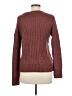 Pink Rose 100% Acrylic Burgundy Pullover Sweater Size M - photo 2