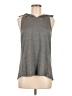Dirass Gray Sleeveless T-Shirt Size 6 - photo 1