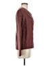 Pink Rose 100% Acrylic Burgundy Pullover Sweater Size M - photo 4