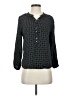 J.Crew 100% Viscose Polka Dots Black 3/4 Sleeve Blouse Size XS - photo 1