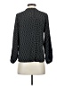 J.Crew 100% Viscose Polka Dots Black 3/4 Sleeve Blouse Size XS - photo 2