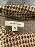 Max Studio Houndstooth Brown Casual Dress Size M - photo 7