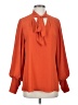 Josie Natori 100% Polyester Orange 3/4 Sleeve Blouse Size S - photo 1