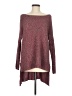 BCBGeneration 100% Cotton Burgundy Pullover Sweater Size M - photo 1