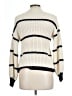 Shein 100% Acrylic Stripes Ivory Pullover Sweater Size L - photo 2