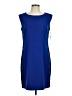 Laundry by Design Color Block Blue Cocktail Dress Size 10 - photo 1