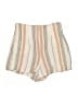 Zara Stripes Ivory Shorts Size XS - photo 1