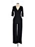 Unbranded Solid Black Jumpsuit Size L - photo 1