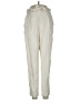 H&M Chevron-herringbone Ivory Casual Pants Size 8 - photo 1