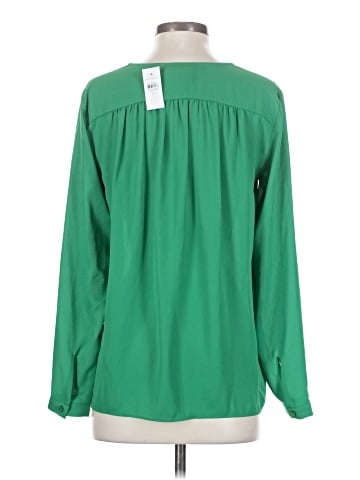 Ann Taylor Long Sleeve Blouse (view 2)