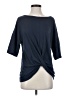 Zella Blue Short Sleeve Top Size S - photo 1