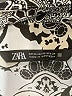 Zara Paisley Silver Long Sleeve Blouse Size XS - photo 7