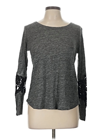 Zara W&B Collection Long Sleeve Top (view 1)