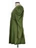 Blue Rain Solid Green Casual Dress Size L - photo 5