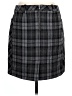 Eddie Bauer Plaid Gray Wool Skirt Size 10 - photo 2