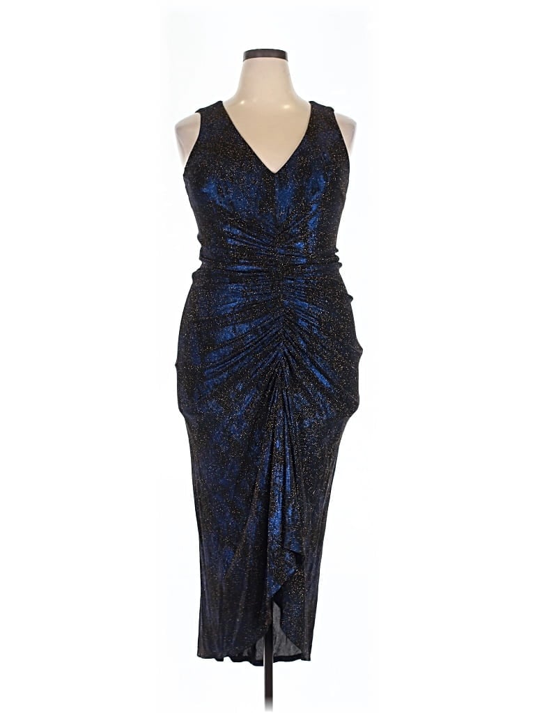 Pre-owned Joseph Ribkoff Cocktail Dress In Blue