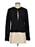 Andrea Polizzi for Rex Lester 100% Nylon Tweed Black Blazer Size S - photo 1