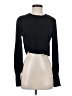 Babaton 100% Polyester Black Long Sleeve T-Shirt Size XS - photo 1