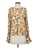 Sanctuary 100% Rayon Gold Long Sleeve Blouse Size S - photo 1