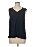 Ann Taylor Black Sleeveless Blouse Size M - photo 1