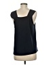 Ann Taylor Black Sleeveless Blouse Size M - photo 2