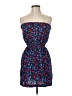 Lob Collection Floral Blue Cocktail Dress Size Med (2) - photo 1