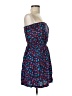 Lob Collection Floral Blue Cocktail Dress Size Med (2) - photo 4