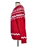 Merokeety Chevron-herringbone Red Pullover Sweater Size L - photo 5