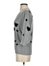 PREMISE Hearts Gray Pullover Sweater Size S - photo 5