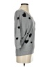 PREMISE Hearts Gray Pullover Sweater Size S - photo 4
