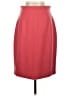 Array 100% Wool Solid Red Casual Skirt Size S (estimated) - photo 1