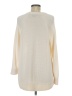 Old Navy 100% Cotton Ivory Turtleneck Sweater Size M - photo 2