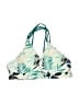 Unbranded Tropical Green Swimsuit Top Size L - photo 1