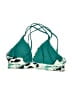 Unbranded Tropical Green Swimsuit Top Size L - photo 2