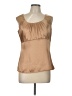 Rafaella 100% Polyester Tan Sleeveless Blouse Size 10 - photo 1