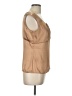 Rafaella 100% Polyester Tan Sleeveless Blouse Size 10 - photo 4