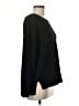 Ella Moss Solid Black Pullover Sweater Size M - photo 4