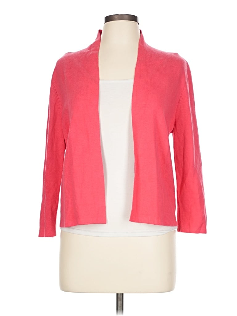Pre-owned Liz Claiborne Cardigan Sweater In Pink