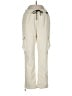 Assorted Brands 100% Polyester Ivory Cargo Pants Size L - photo 1