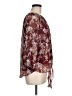 West Kei 100% Polyester Burgundy 3/4 Sleeve Blouse Size M - photo 4