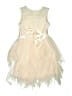 Lilt 100% Polyester Ivory Dress Size 10 - photo 2