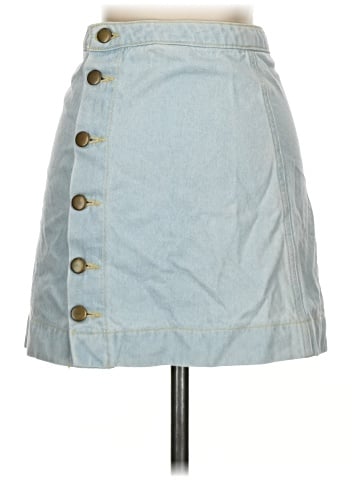 American Apparel Denim Skirt (view 2)