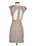 Guess Chevron-herringbone Gray Cocktail Dress Size 2 - photo 2