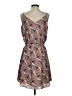 Apt. 9 100% Polyester Paisley Gray Casual Dress Size S - photo 2