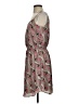 Apt. 9 100% Polyester Paisley Gray Casual Dress Size S - photo 5